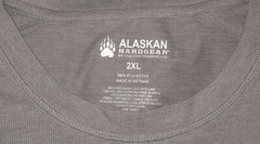 Men’s AKHG DULUTH TRADING CO Gray Tun-Dry Lightweight Wicking L/S Tee 2XL