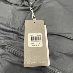 Boody Men’s Long Sleeve Sleep Tee Storm M