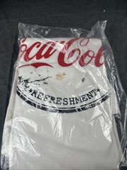Coca Cola Shirt White Sz 3XL Hanes Tshirt Coke – New with Coke Spots