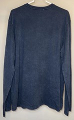 VRST Men’s Henley Long Sleeve Tshirt Blue Size Different