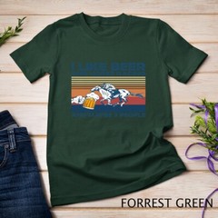 I like beer and horse racing and maybe 3 people Unisex T-shirt