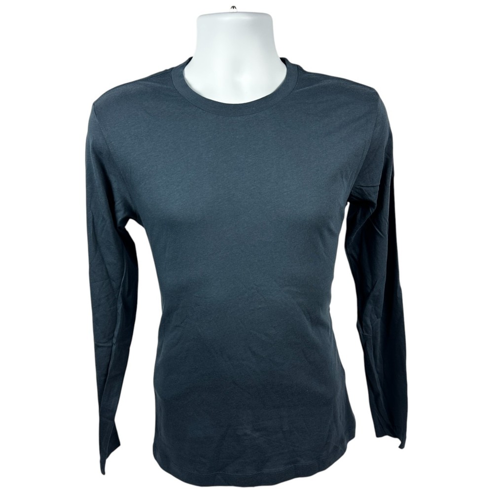 Men’s Alternative Apparel Classic Long Sleeve Go-To Tee Ultra Soft (Navy Blue)