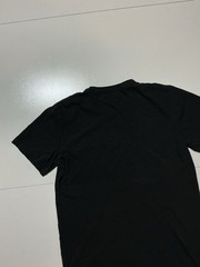 Unis Made In USA 100% Cotton Black Blank Crewneck S/S Pocket T-Shirt Sz. M