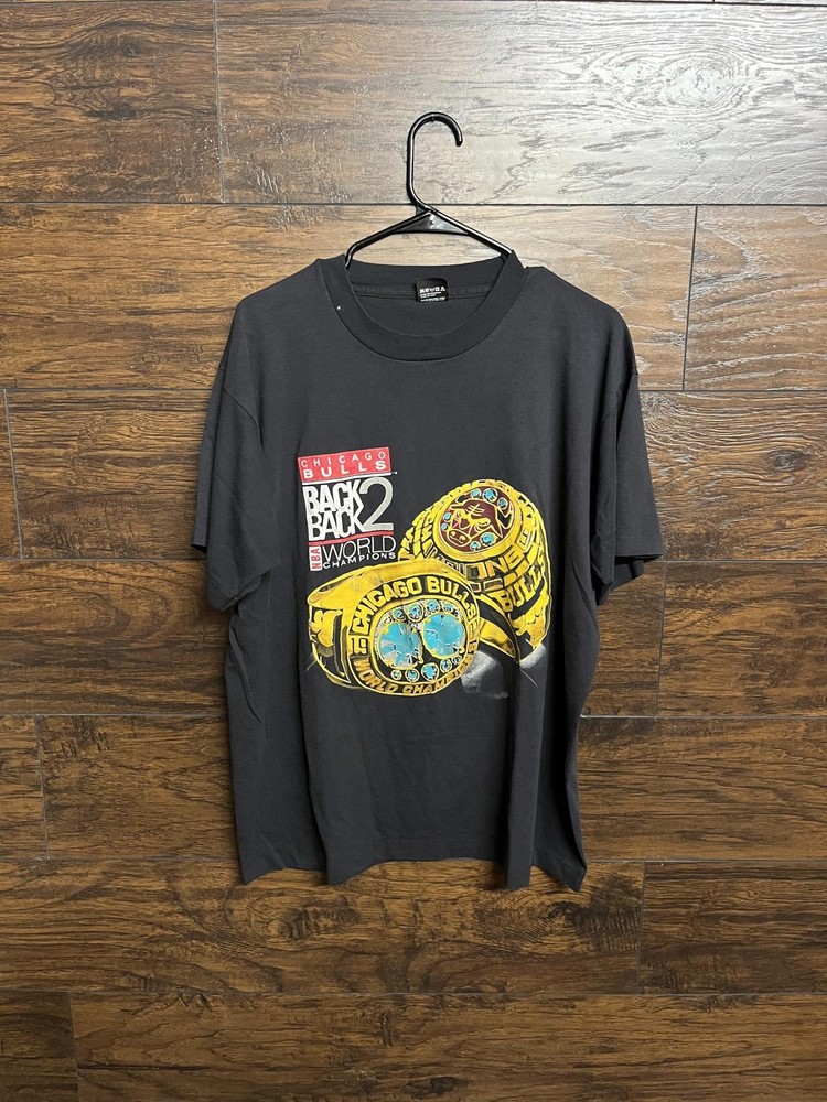 VTG 1992 Chicago Bulls Back to Back Championship Rings – XL