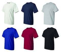 Hanes Beefy-T® Tall Short Sleeve T-Shirts Tee 100% Cotton Men’s LT XLT-4XLT 518T