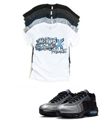 OG Air Max 95 X PALACE Big Bubble Sneaker Matching T-Shirt Limited Edition