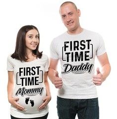 Pregnancy Shirt Matching Couple T shirts Pregnancy Announcement Maternity Shirt