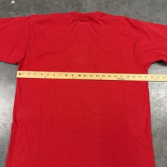 Vintage Marines T Shirt Mens Large Red USA Military Preowned