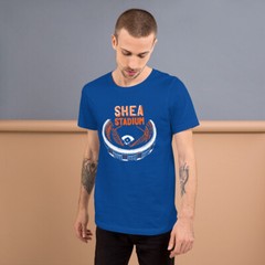 SHEA STADIUM Baseball New York Graphic Tee Short-Sleeve Unisex T-Shirt