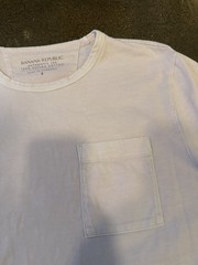 Banana Republic mens mauve pocket t-shirt, sz. S