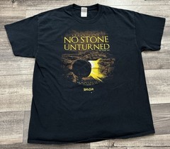 Jesus Left No Stone Unturned Shirt Mens XL Kerusso Faith Religious Christian Tee