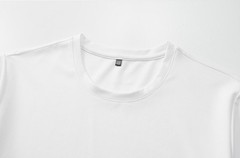 Summer fashion Men’s Silk T-Shirt Short Sleeve Luxury Soft Breathable Tee Hot