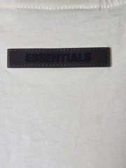 Fear of God Essentials FOG Logo T-Shirt Men’s Size Small Ivory Cream Oatmeal