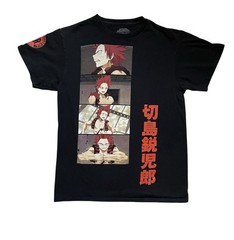 Unisex My hero academia Kirishima red riot panel graphic anime Short Sleeve tee