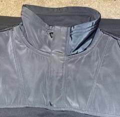 BANANA REPUBLIC 1/4 Zip Collared Gray Pullover Thermal Shirt Long Sleeve Mens XL