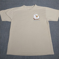 Operation Enduring Freedom Desert Storm T Shirt Medium Desert Beige Short Sleeve