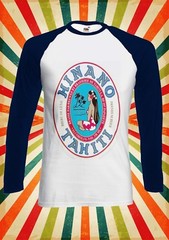 Hinano Beer Papeete Tahiti Men Women Long Short Sleeve Baseball T Shirt 1884