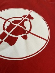 Vintage RED Public Enemy Rap Tee Shirt Size Large Heavy Cotton 90’s – Y2K
