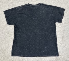 Fifth Sun Walmart Smiley Face Always Graphic T-Shirt Black Mineral Wash Large