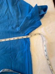 Lululemon Cotton Jersey T-Shirt FDAP Size Large Fade Dye Corn Flower Blue