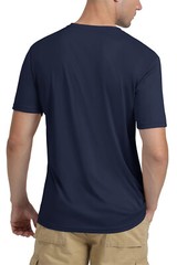 Men’s UPF 50+ Short Sleeve T-Shirt Summer Quick Dry Athletic Sports Running Tops