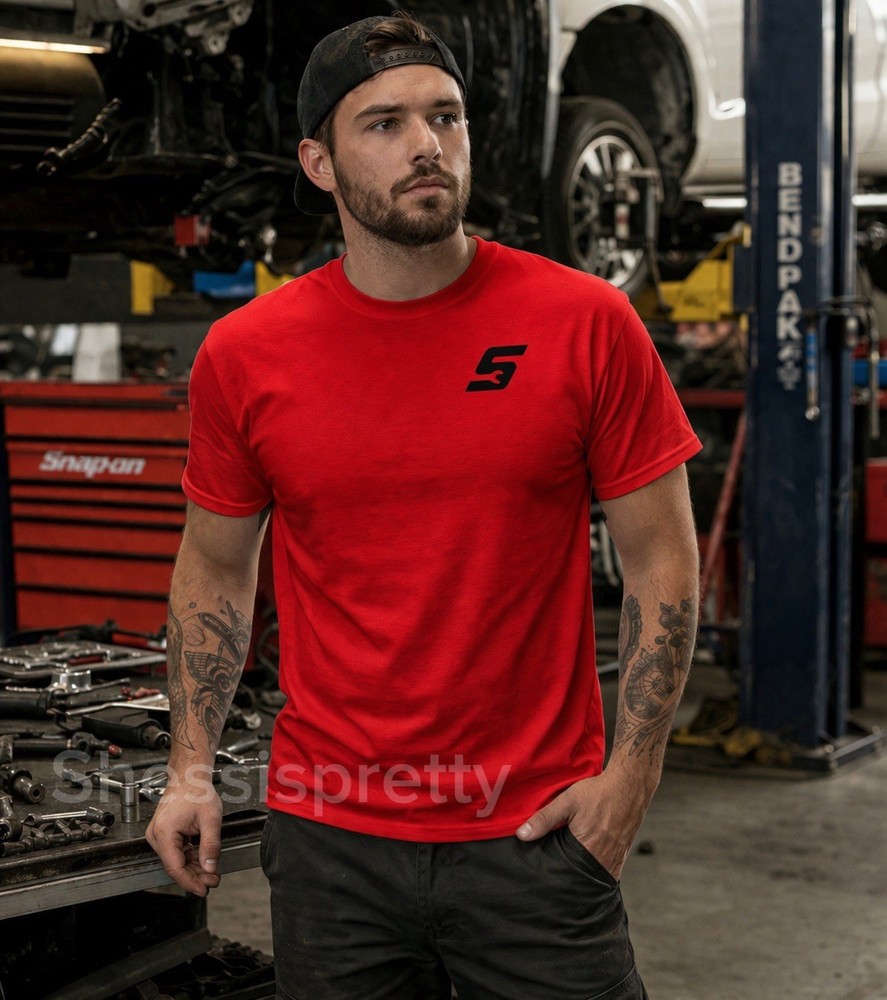 Mechanic T-Shirt Snap-On Style | 100% Cotton Work Tee | Durable Print | Men’s