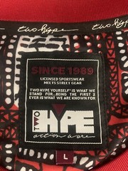 Chicago Bulls Two Hype Original 90’s Kente Letter Performance T-Shirt – Large