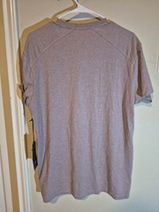Kenneth Cole New York Techni-Cole Men’s Purple Slim Fit Henley T-Shirt L