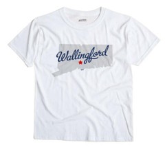 Wallingford Connecticut CT Conn T-Shirt MAP