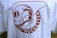 NOS Vintage 1991 Dave Stevens ROCKETEER Comic Graphitti T Shirt – MULTIPLE SIZES