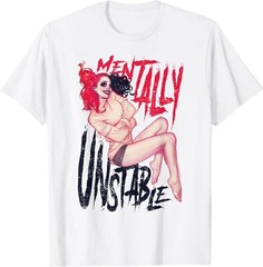 Harley Quinn Unstable T-Shirt, S-5XL, Unisex Tee