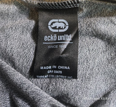 Ecko Unltd Men’s V-Neck Grey Marled Logo T-Shirt Sizes S, M, L, XL NWT