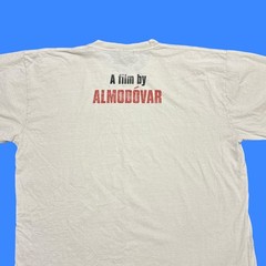 Vintage Movie Promo Shirt Mens XL White 90s Pedro Almodovar Art Graphic Cinema