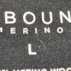 Unbound Merino T-Shirt Large Black Mens 100% Merino Wool Short Sleeve Round Neck