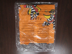 Brand New McDonald’s Limited Edition Hamburglar Orange Employee Large T-Shirt L