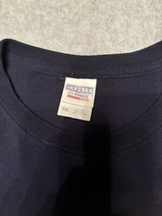 Michigan T-Shirt Men’s 2XL Navy Glaze & Blue Claire MI Jerzees Short Sleeve