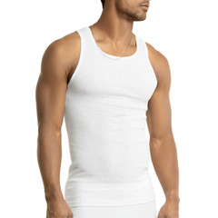 3 Pack Men’s A-Shirts Cotton Tank Top S-3XL Basic Underwear Menswear Workout