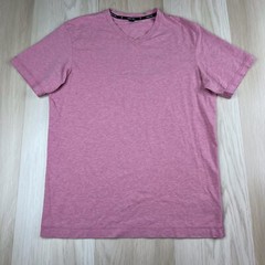 Public Rec Short Sleeve V-Neck T-Shirt Mens Size Medium Pink
