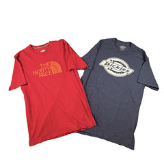 MIXED LOT OF 5 Men’s M T-Shirts H Davidson/Carhartt/N Face/Dickies/T Matthew