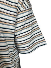 Billabong Men’s Cream T-Shirt Horizontal Striped Baxter Tee S/S (S17)