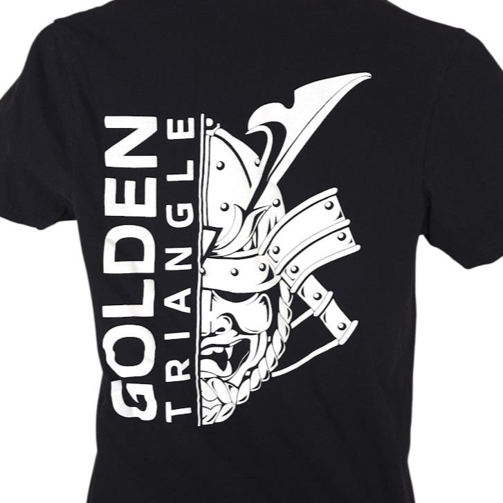 Golden Triangle Art Studio T Shirt Mens Size Small Black Tattoo Shop