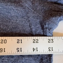 Faherty Cloud Cotton Henley Shirt Mens XL Blue Long Sleeve Tagless Tee Jersey