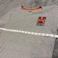 Red Bull KTM Racing Team Graphic T Shirt Men’s Small Gray Short Sleeve