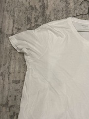 New Old Navy Men V-Neck Tee in White
