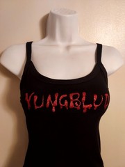 yungblud tank top yungblud crop top idols ii 2 tour yungblood Red GlitterXXs-2xl