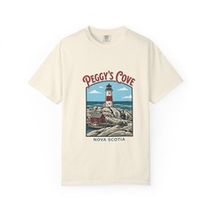 Peggy’s Cove Lighthouse T-shirt | Nova Scotia Coastal Scene