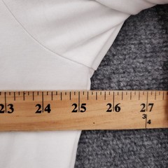 Uniqlo U T Shirt Mens XL Extra Large White Pullover Crew Neck Airism Recycled