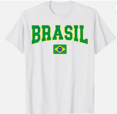 Brazil Flag Yellow Green Proud Brazilian Men Women Brazil Unisex T-Shirt