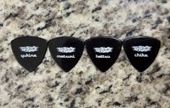 HANABIE. 2026 Gachapon Tour Guitar Pick Matsuri Yukina Hettsu Chika Shirt Poster