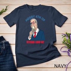 Joe Biden Confused Merry 4th of Of July Veterans Labor Day Unisex T-shirt